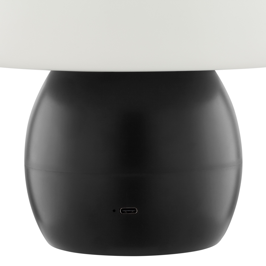 Brilliant - LED hämardatav laetav puutetundlik laualamp DUPIS LED/2W/5V 2700K 1800 mAh must