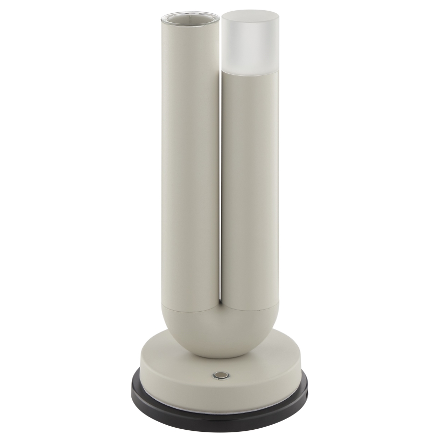 Brilliant - LED hämardatav laetav puutetundlik välistingimustes lauavalgusti SAYU LED/2,5W/5V 2700K 2600 mAh IP44 hall