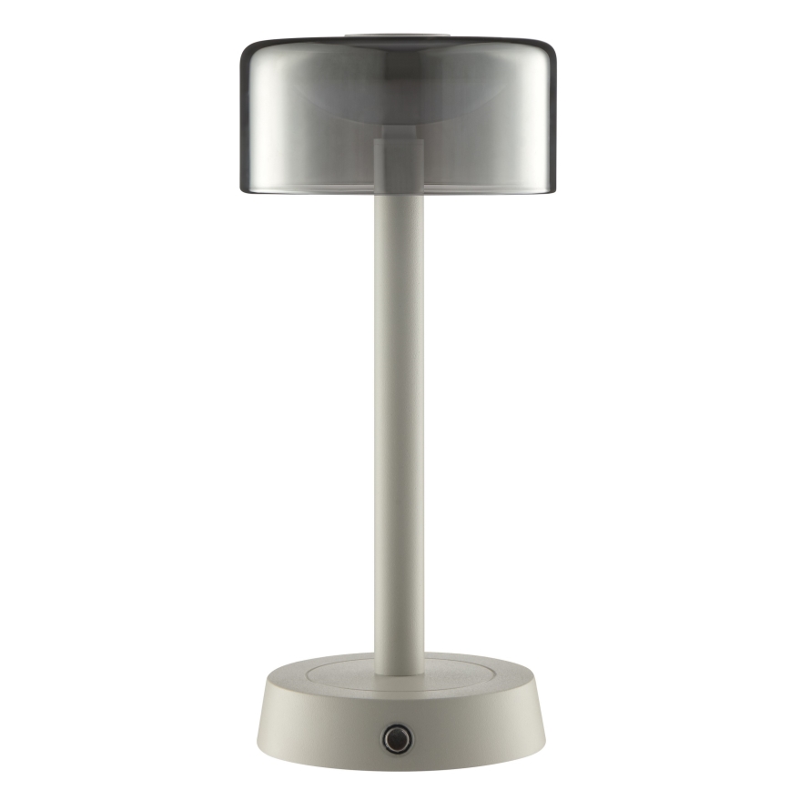 Brilliant - LED hämardatav laetav puutetundlik väljas kasutatav lauavalgusti RAZOR LED/2,5W/5V 2700K 2600 mAh IP44 hall