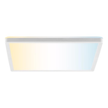 Brilliant - hämardatav lakke paigaldatav LED-valgusti LUMARO LED/18W/230V 3000-6500K 29,3x29,3 cm valge + kaugjuhtimispult