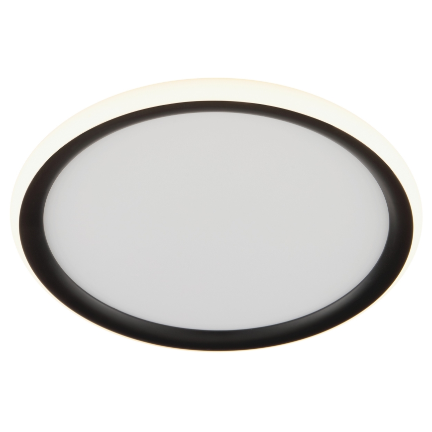 Brilliant - Hämardatav laelamp CARLOZ LED/16W/230V, läbimõõt 30 cm, valge/must