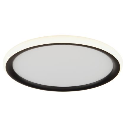 Brilliant - Hämardatav laelamp CARLOZ LED/16W/230V, läbimõõt 30 cm, valge/must