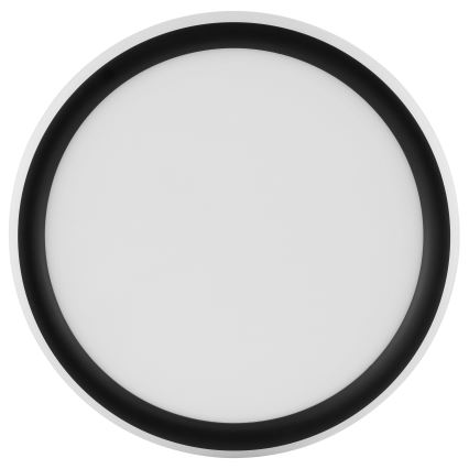 Brilliant - Hämardatav laelamp CARLOZ LED/16W/230V, läbimõõt 30 cm, valge/must