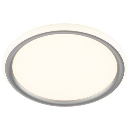 Brilliant - LED hämardatav laevalgusti CARLOZ LED/16W/230V läbimõõt 30 cm valge/ hall