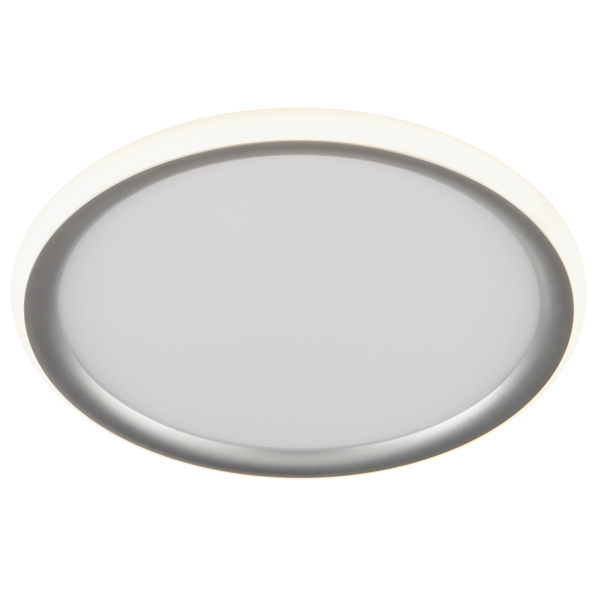 Brilliant - LED hämardatav laevalgusti CARLOZ LED/16W/230V läbimõõt 30 cm valge/ hall