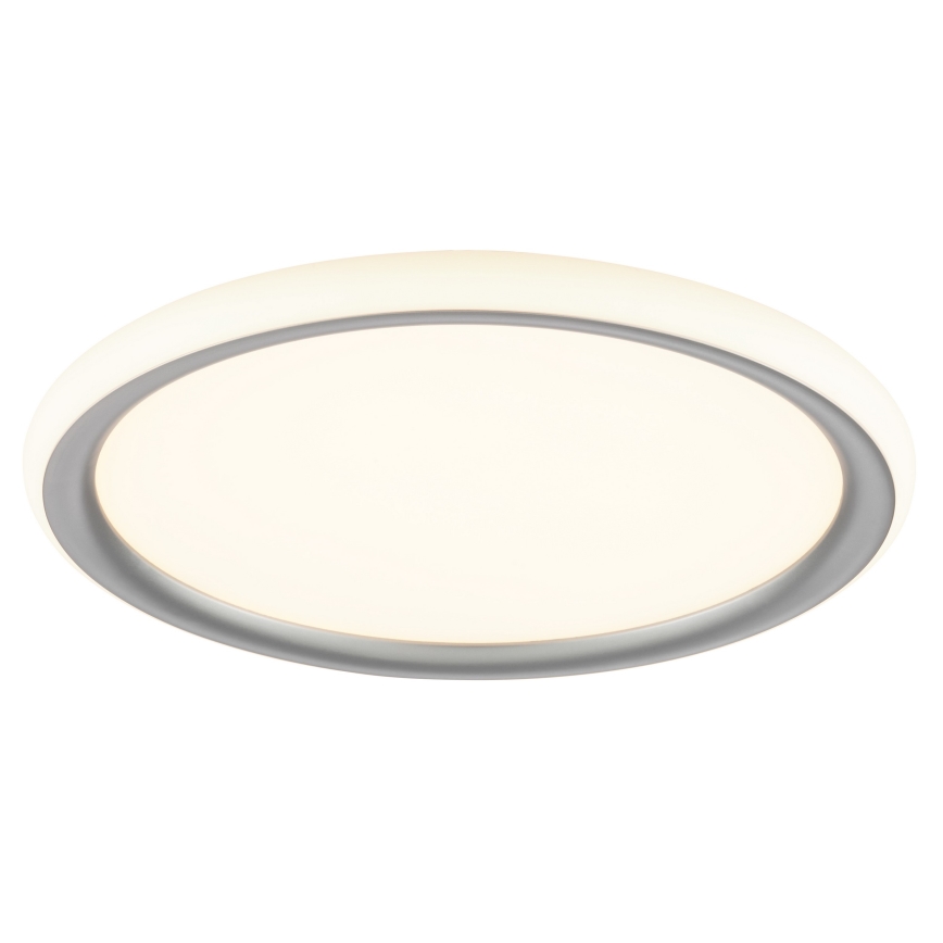 Brilliant - LED hämardatav laevalgusti CARLOZ LED/16W/230V läbimõõt 30 cm valge/ hall