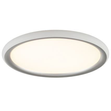 Brilliant - LED hämardatav laevalgusti CARLOZ LED/16W/230V läbimõõt 30 cm valge/ hall