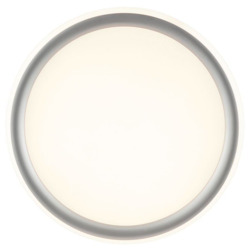 Brilliant - LED hämardatav laevalgusti CARLOZ LED/16W/230V läbimõõt 30 cm valge/ hall