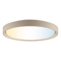 Brilliant - Hämardatav LED-laelamp SANOZ LED/24W/230V 3000-6500K läbimõõt 41 cm beež + kaugjuhtimispult