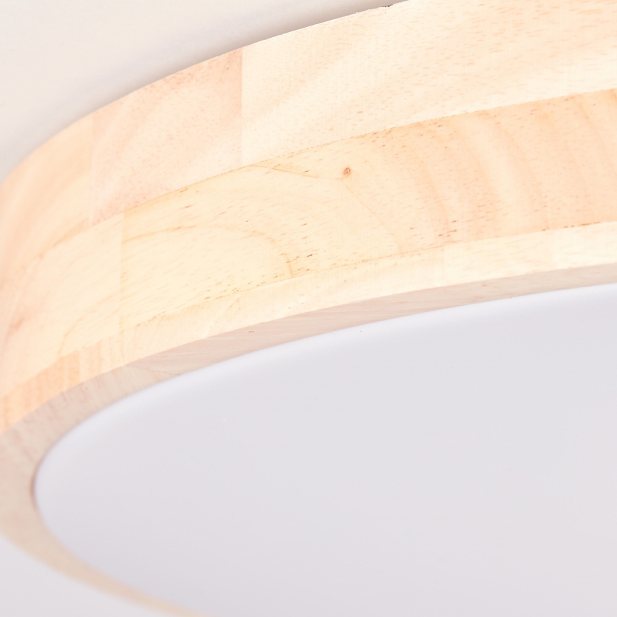 Brilliant - LED hämardatav laelamp SLIMLINE LED/60W/230V 3000-6500K läbimõõt 45 cm kummipuit + kaugjuhtimispult