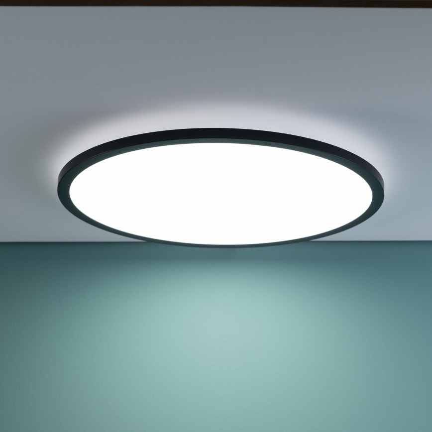 Brilliant - hämardatav LED-laelamp TUCO LED/33W/230V 3000-6500K läbimõõt 50 cm must + kaugjuhtimispult