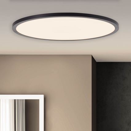 Brilliant - hämardatav LED-laelamp TUCO LED/33W/230V 3000-6500K läbimõõt 50 cm must + kaugjuhtimispult