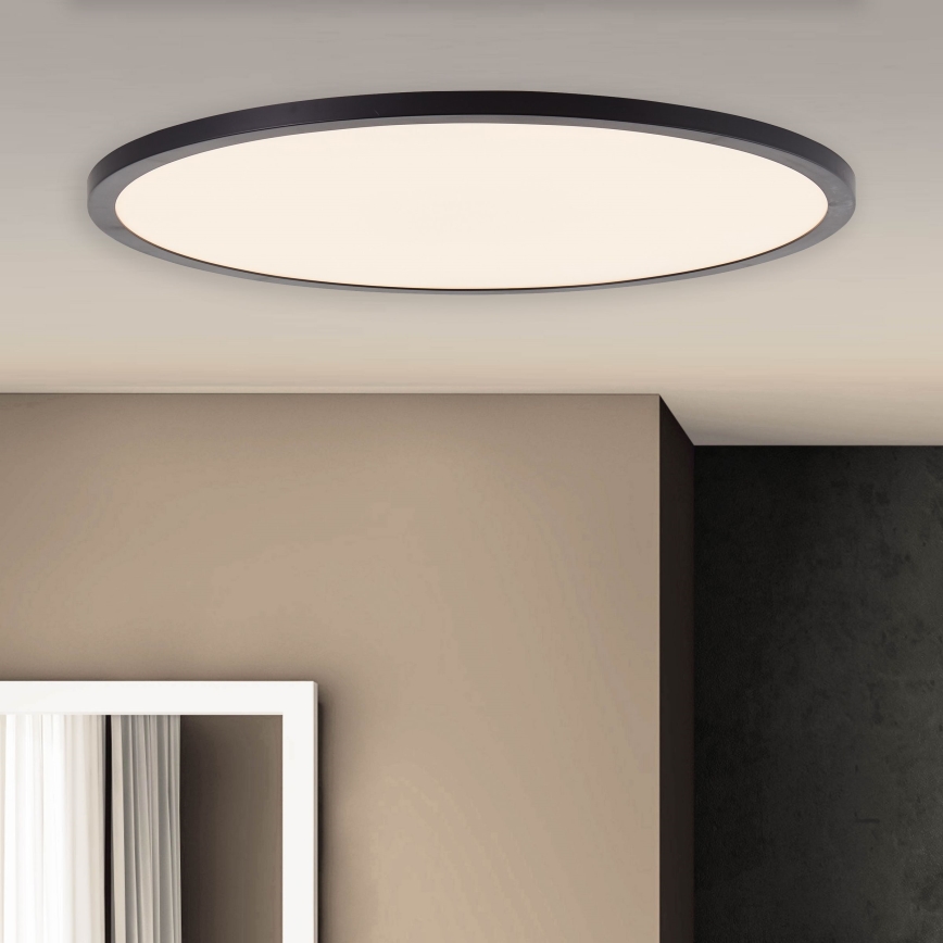 Brilliant - hämardatav LED-laelamp TUCO LED/33W/230V 3000-6500K läbimõõt 50 cm must + kaugjuhtimispult