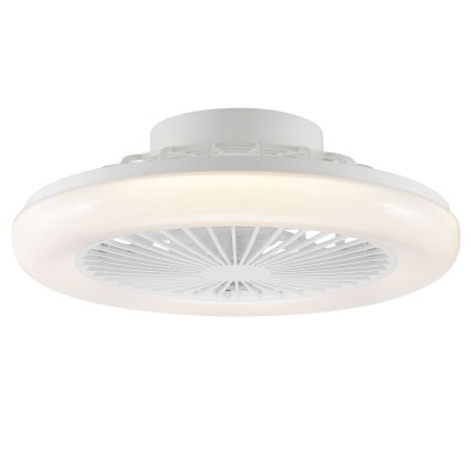 Brilliant - LED-hämardatav laelamp ventilaatoriga MONTERO LED/20W/230V 2700-6500K läbimõõt 42 cm valge + kaugjuhtimispult