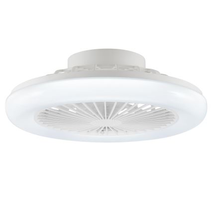 Brilliant - LED-hämardatav laelamp ventilaatoriga MONTERO LED/20W/230V 2700-6500K läbimõõt 42 cm valge + kaugjuhtimispult