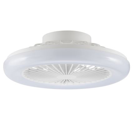 Brilliant - LED-hämardatav laelamp ventilaatoriga MONTERO LED/20W/230V 2700-6500K läbimõõt 42 cm valge + kaugjuhtimispult