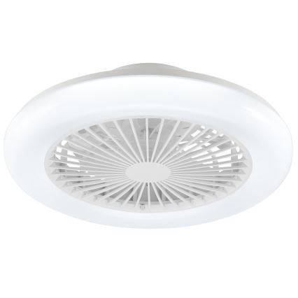 Brilliant - LED-hämardatav laelamp ventilaatoriga MONTERO LED/20W/230V 2700-6500K läbimõõt 42 cm valge + kaugjuhtimispult