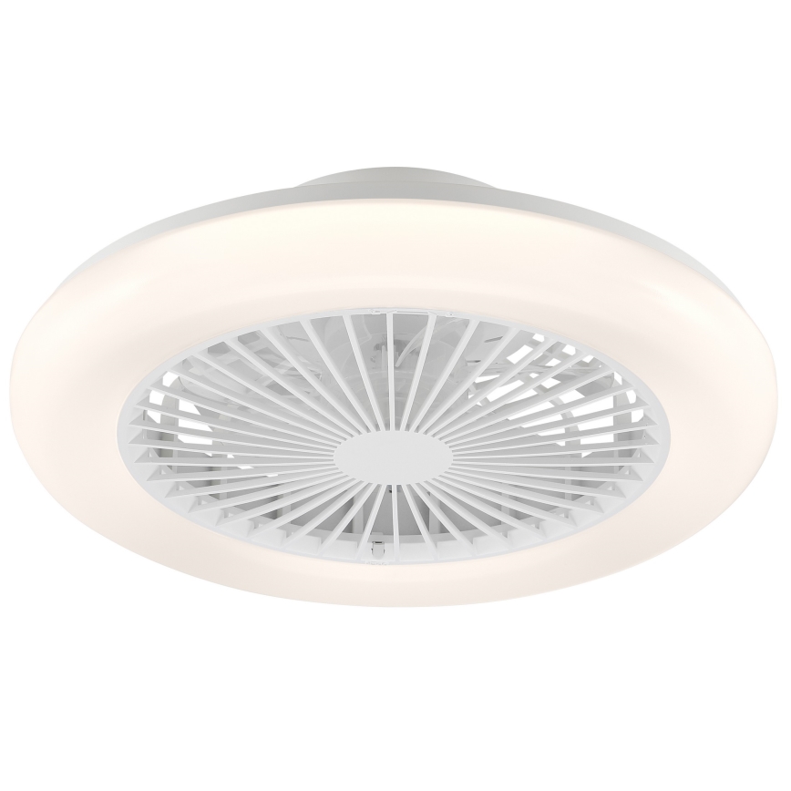 Brilliant - LED-hämardatav laelamp ventilaatoriga MONTERO LED/20W/230V 2700-6500K läbimõõt 42 cm valge + kaugjuhtimispult