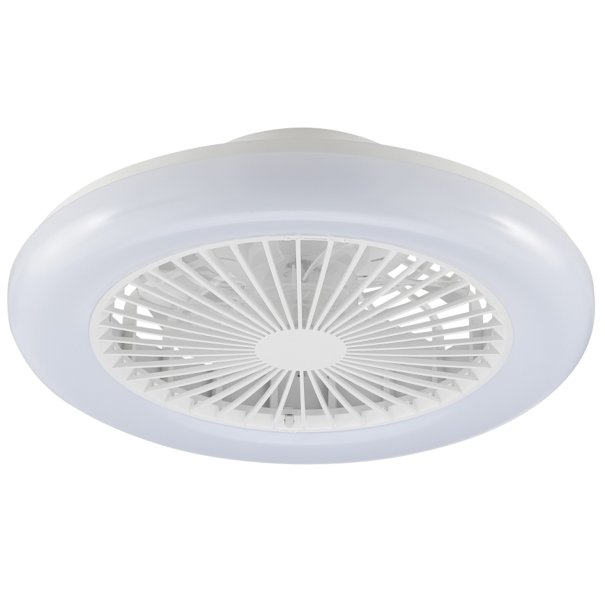 Brilliant - LED-hämardatav laelamp ventilaatoriga MONTERO LED/20W/230V 2700-6500K läbimõõt 42 cm valge + kaugjuhtimispult