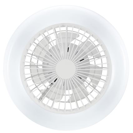 Brilliant - LED-hämardatav laelamp ventilaatoriga MONTERO LED/20W/230V 2700-6500K läbimõõt 42 cm valge + kaugjuhtimispult