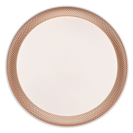 Brilliant - LED-hämardatav laelamp WALDO LED/24W/230V 3000-6500K Ø 38,5 cm valge/roosakuld + kaugjuhtimispult