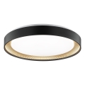 Brilliant - hämardatav LED-laelamp WALDO LED/36W/230V 3000-6500K läb. 48,5 cm must/kuldne + kaugjuhtimispult