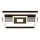 Brilliant - hämardatav LED-laevalgusti BALDO LED/18W/230V must