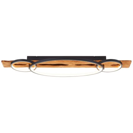 Brilliant - LED hämardatav laevalgusti PIRUS LED/40W/230V 30x90 cm kummipuu