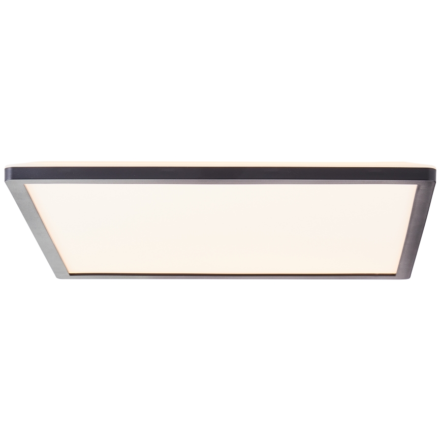 Brilliant - Hämardatav LED-laelamp SORELL LED/24/230V 3000-6500K 42x42 cm must + kaugjuhtimispult