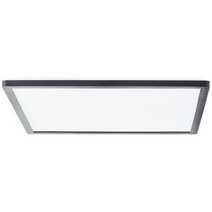Brilliant - Hämardatav LED-laelamp SORELL LED/24/230V 3000-6500K 42x42 cm must + kaugjuhtimispult