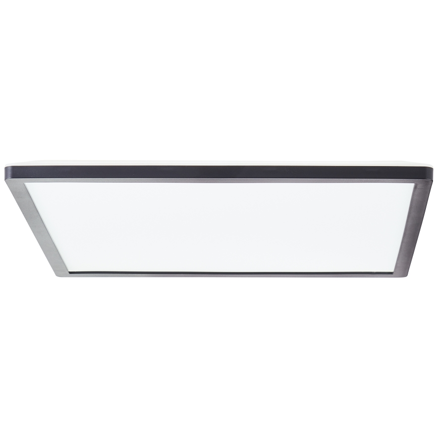 Brilliant - Hämardatav LED-laelamp SORELL LED/24/230V 3000-6500K 42x42 cm must + kaugjuhtimispult