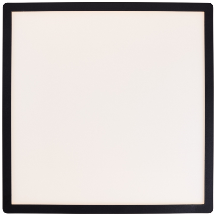Brilliant - Hämardatav LED-laelamp SORELL LED/24/230V 3000-6500K 42x42 cm must + kaugjuhtimispult