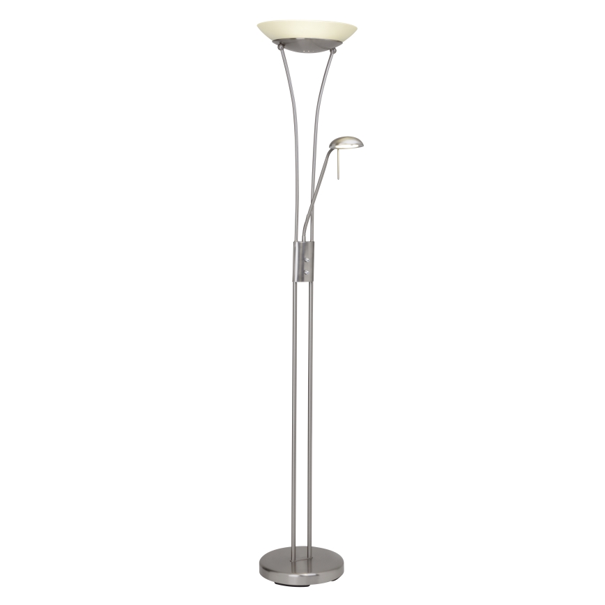 Brilliant - hämardatav LED-põrandalamp FINN 2xLED/13W/230V mattkroom