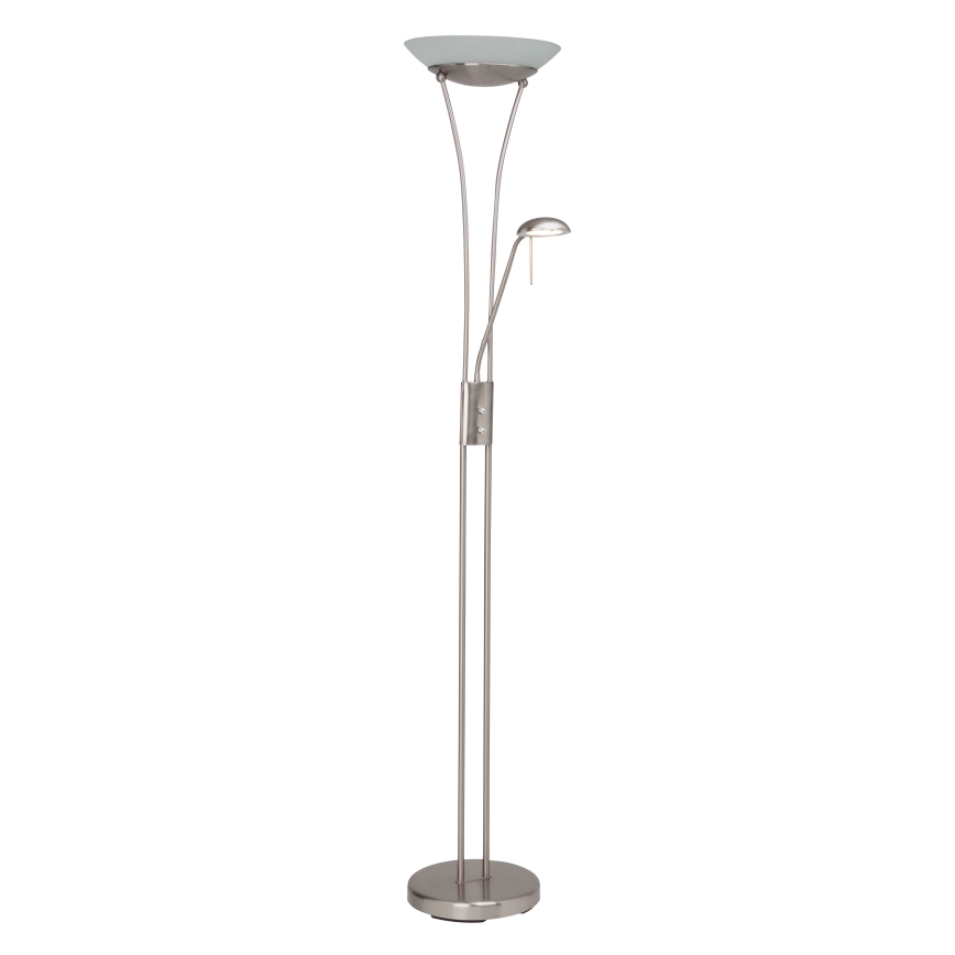 Brilliant - hämardatav LED-põrandalamp FINN 2xLED/13W/230V mattkroom