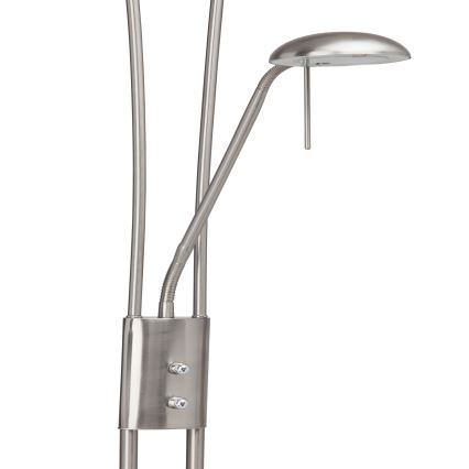 Brilliant - hämardatav LED-põrandalamp FINN 2xLED/13W/230V mattkroom