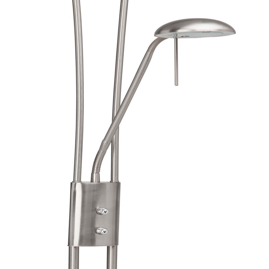 Brilliant - hämardatav LED-põrandalamp FINN 2xLED/13W/230V mattkroom