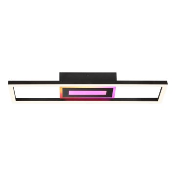 Brilliant - hämardatav LED RGBW laelamp BESSON LED/20W/230V 3000-6500K must + kaugjuhtimispult