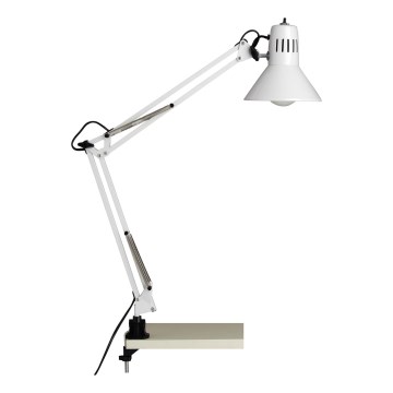 Brilliant - HOBBY laualamp klambriga 1xE27/40W/230V valge