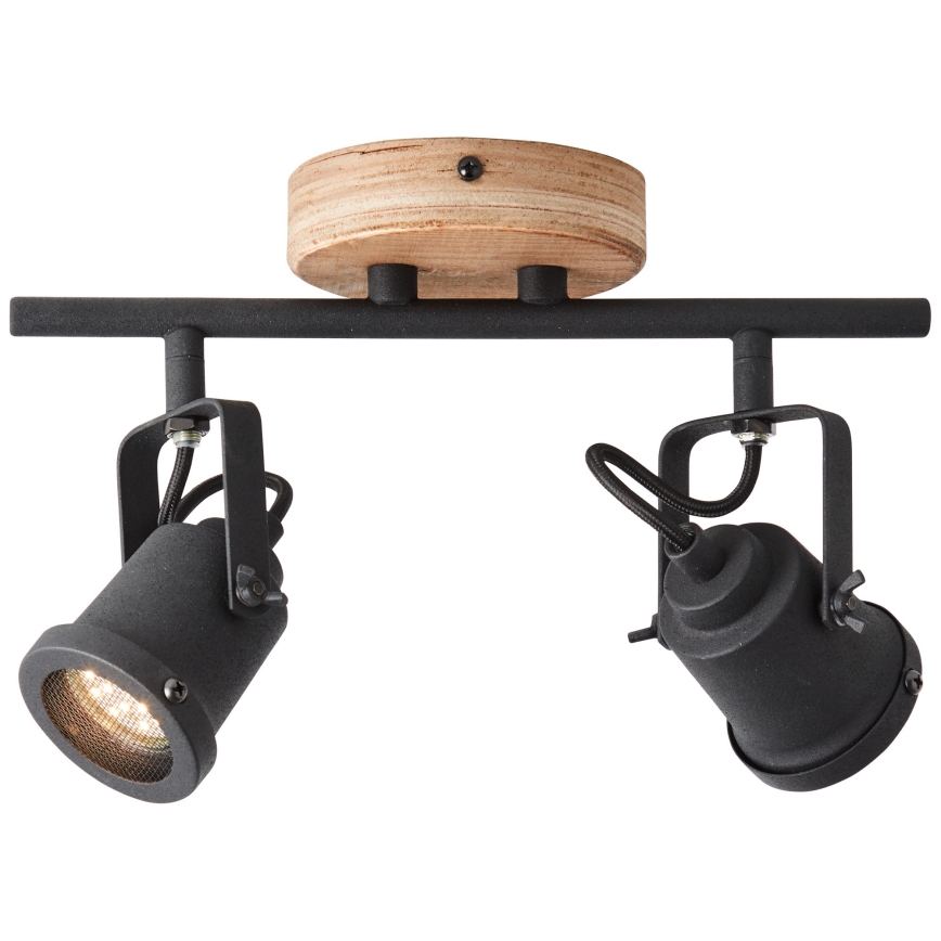 Brilliant - INGE suunav valgusti 2xGU10/6W/230V, männipuit