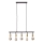 Brilliant - Kaabliga rippvalgusti 5xE27/28W/230V must/messing