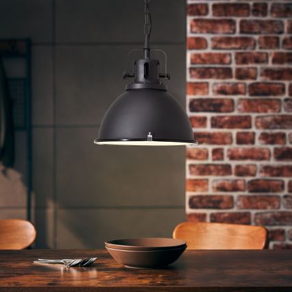 Brilliant - ketiga ripplamp JESPER GLAS 1xE27/60W/230V must