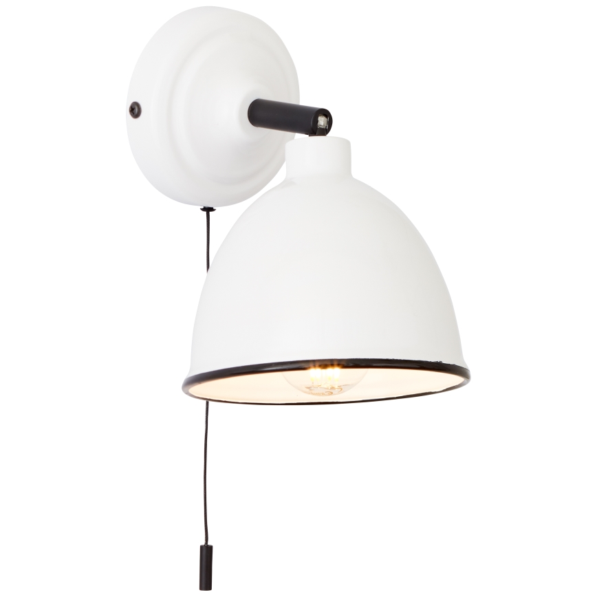 Brilliant - Kohtvalgusti seinale TELIO 1xE14/28W/230V valge