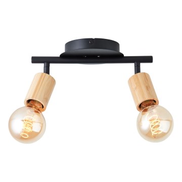 Brilliant - Kohtvalgusti TIFFANY 2xE27/28W/230V bambus