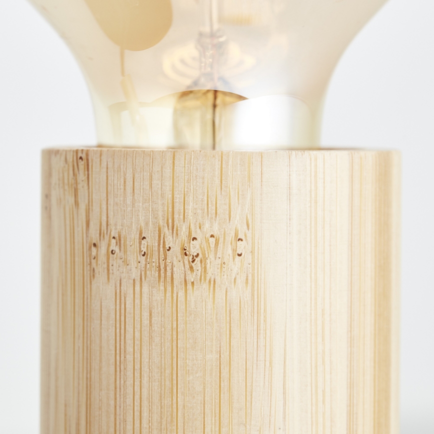 Brilliant - Kohtvalgusti TIFFANY 4xE27/28W/230V bambus