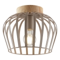 Brilliant - Laelamp NORDIC CAGE 1xE27/20W/230V, läbimõõt 25 cm, beež