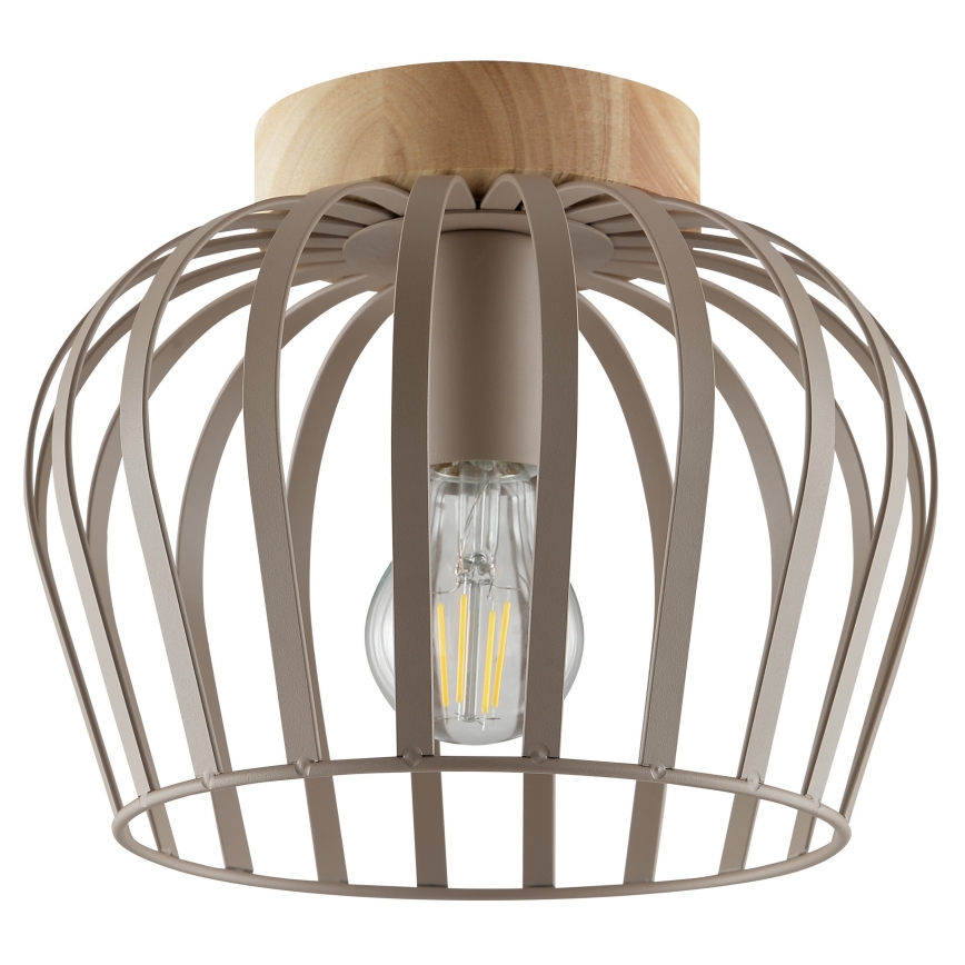 Brilliant - Laelamp NORDIC CAGE 1xE27/20W/230V, läbimõõt 25 cm, beež