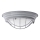 Brilliant - laelamp TYPHOON 1xE27/30W/230V, läbimõõt 29 cm, hall