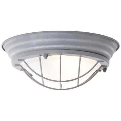 Brilliant - laelamp TYPHOON 1xE27/30W/230V, läbimõõt 29 cm, hall