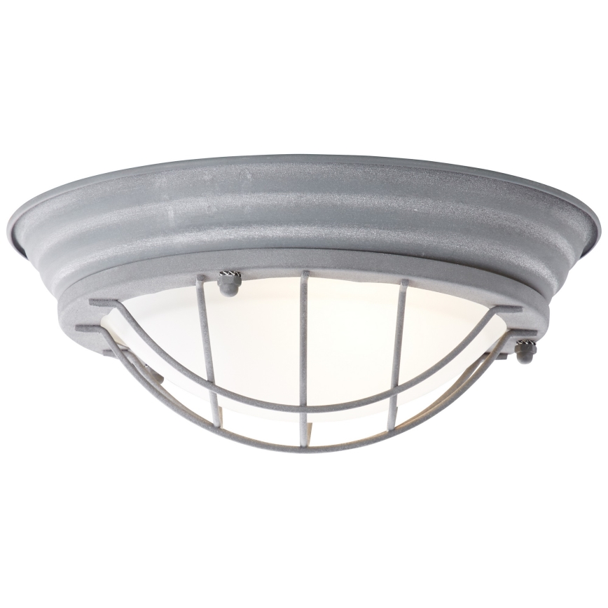 Brilliant - laelamp TYPHOON 1xE27/30W/230V, läbimõõt 29 cm, hall