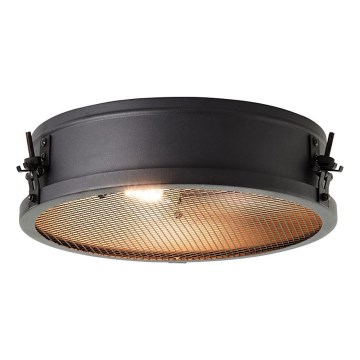 Brilliant - laelamp ZOIS 2xE27/28W/230V Ø 34 cm must